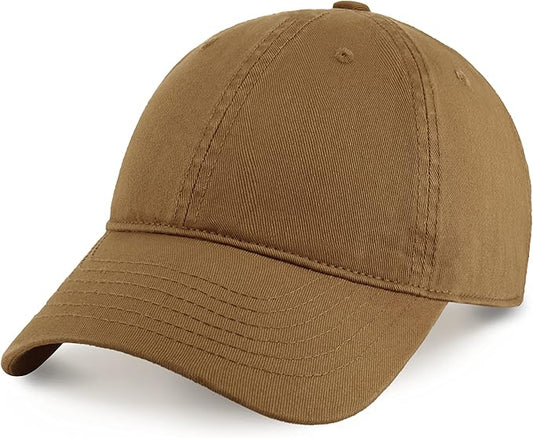 CHOK.LIDS Everyday Premium Dad Hat Unisex Cotton Baseball Cap for Men and Women Adjustable Lightweight Polo Style Curved Brim