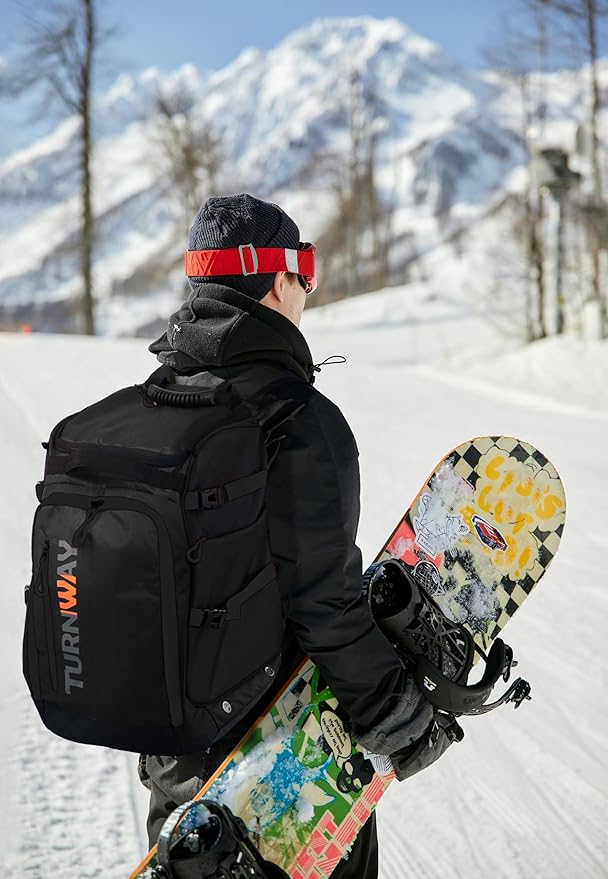 Ski/Snowboard Boot Bag/Skating Bag | Excellent for Store and Transport Gear, Jacket, Helmet, Goggles, Gloves & Accessories