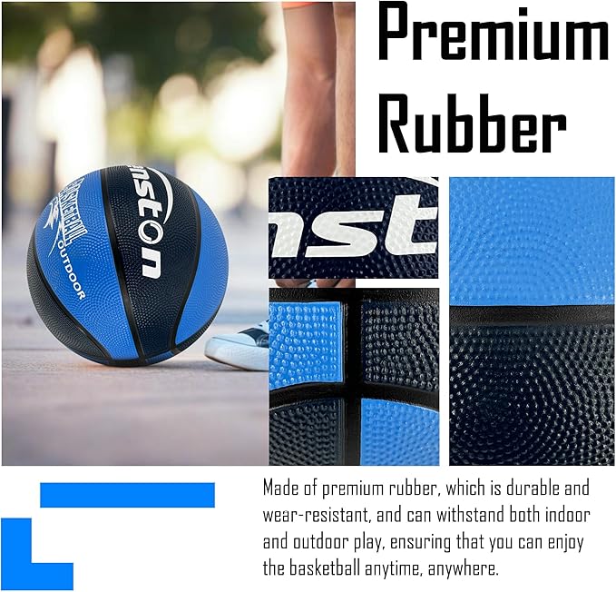 Senston Kids Basketball Balls Size 3/5/7 Basketballs Indoor Outdoor 27.5/29.5 inch Basketball Gifts for Kids/Girls/Boys