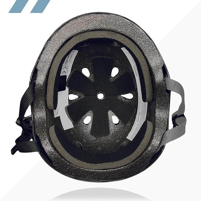 80SIX Triple Certified Multisport Helmet - Ideal for Bike, Scooter, Skateboard, Roller Skate and Inline Skate