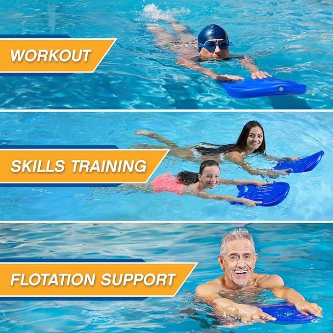 Poolmaster Advanced Kickboard Swim Trainer and Swim Aid