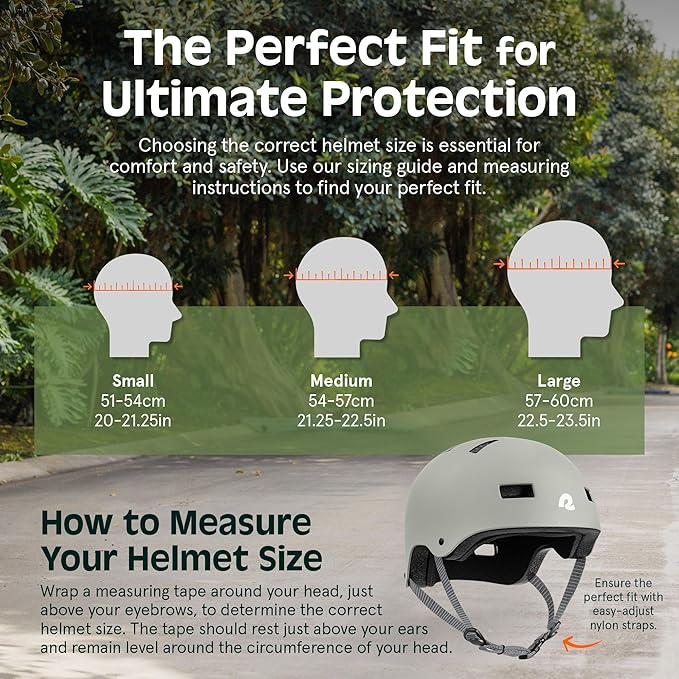 Retrospec Dakota Adult Bike Helmet for Adults - Multi-Sport Protection for BMX, Skating, Scooter, and Skate - Adult Men Skateboard Helmets