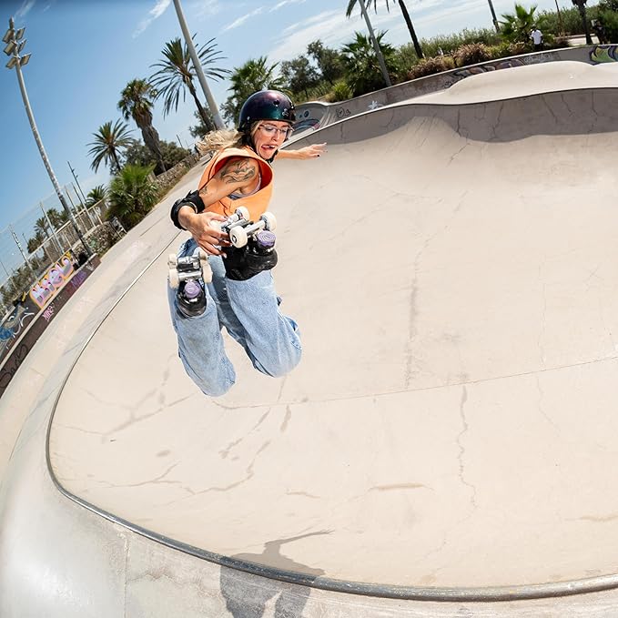 Triple Eight Deep Cover Helmet - Ideal for Skateboarding, Bicycling, BMX, and Roller Skating