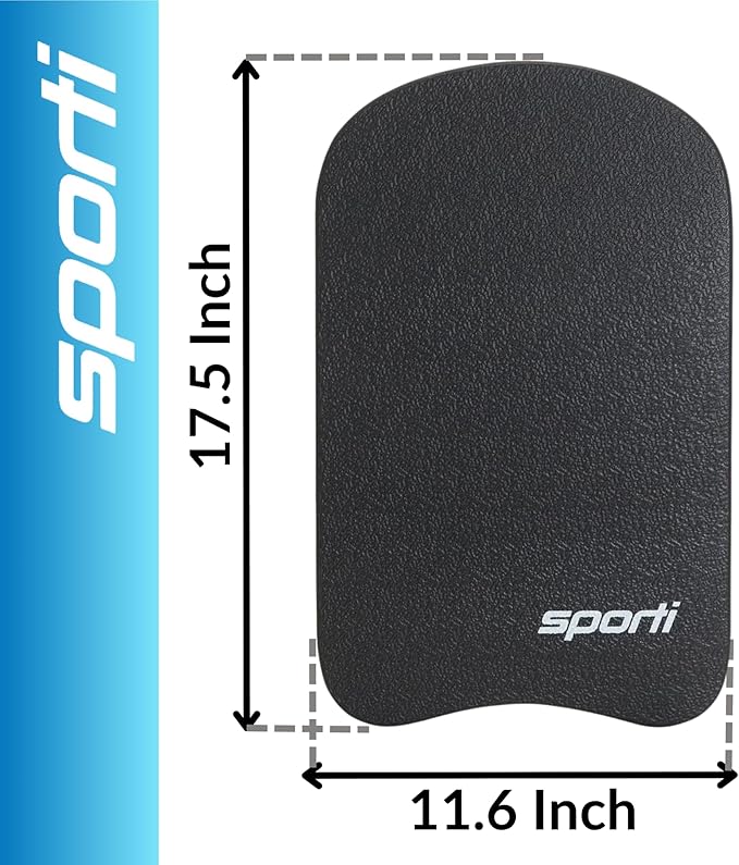 Sporti Adult Kickboard for Swim Training - Swimming Kickboard for Men Women, Water Board for Adult, Swimming Training Aid