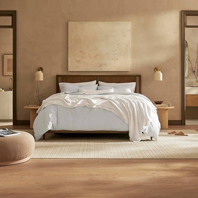 BOLL & BRANCH Dream Bed Blanket - King/Cal King, White - Luxury 100% Organic Cotton - Soft, Lightweight and Breathable - Cloud-Like Touch