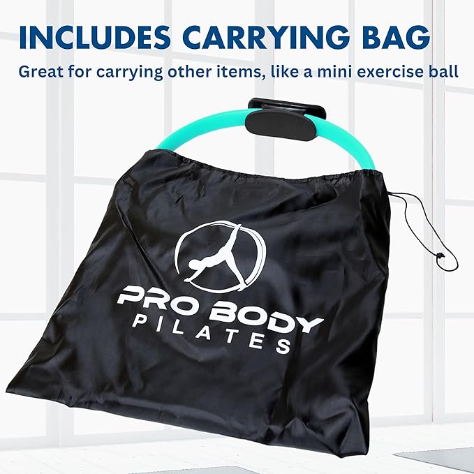 ProBody Pilates Fitness Circle – 14 Inch Pilates Ring for Focusing on Toning Inner Thighs, Arms, and Core