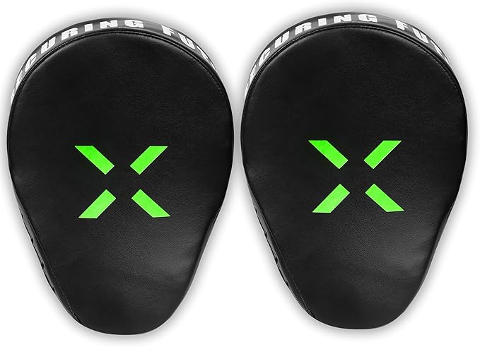 Punching Mitts for Boxing Leather Curved Punch Mitts Men & Women MMA Training Equipment Muay Thai Sparring Training Mitts MMA Hitting Pads Available Multiple Colors