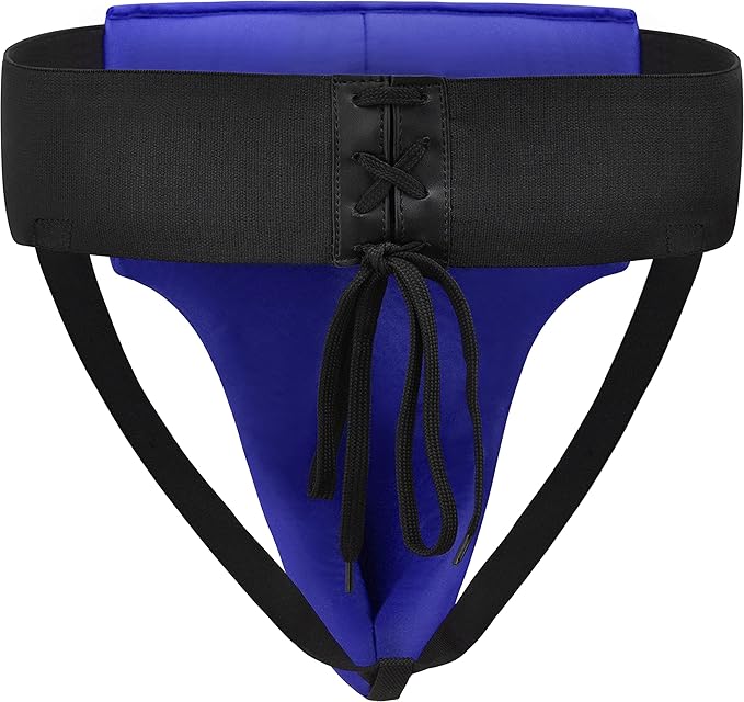 RDX Groin Protector for Boxing, Muay Thai, Kickboxing and MMA Training, Maya Hide Leather Abdo Gear for Martial Arts , SATRA Approved Abdominal Guard for Karate and Taekwondo