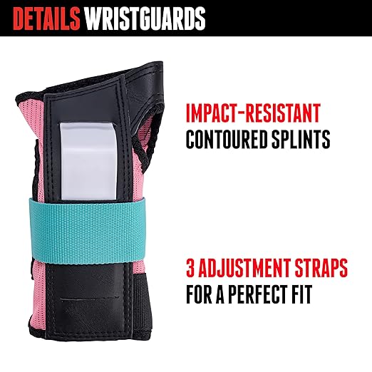 Triple Eight Saver Series 3-Pack Pad Set– Ideal for Skateboarding, In-line Skating, Roller Skating, and Biking