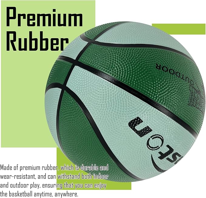 Senston Kids Basketball Balls Size 3/5/7 Basketballs Indoor Outdoor 27.5/29.5 inch Basketball Gifts for Kids/Girls/Boys