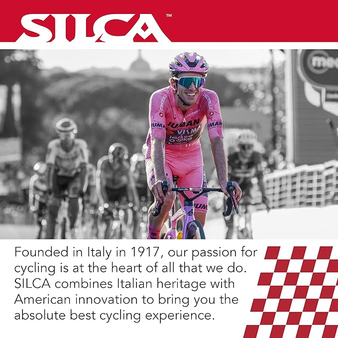 SILCA Super Secret Bike Chain Lube - Liquid Chain Wax to Clean, Smooth & Silence - Ultra Fast Bike Lube - Special Formula for Friction Reduction & Improved Wattage Output in All Weather