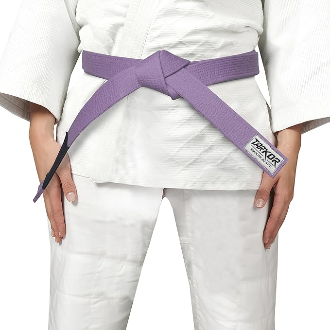 Vintage Series BJJ Belt for Men & Women Brazilian Jiu Jitsu Belt for Jiu Jitsu Gi