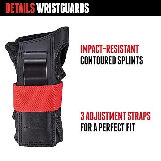 Triple Eight Saver Series 3-Pack Pad Set– Ideal for Skateboarding, In-line Skating, Roller Skating, and Biking