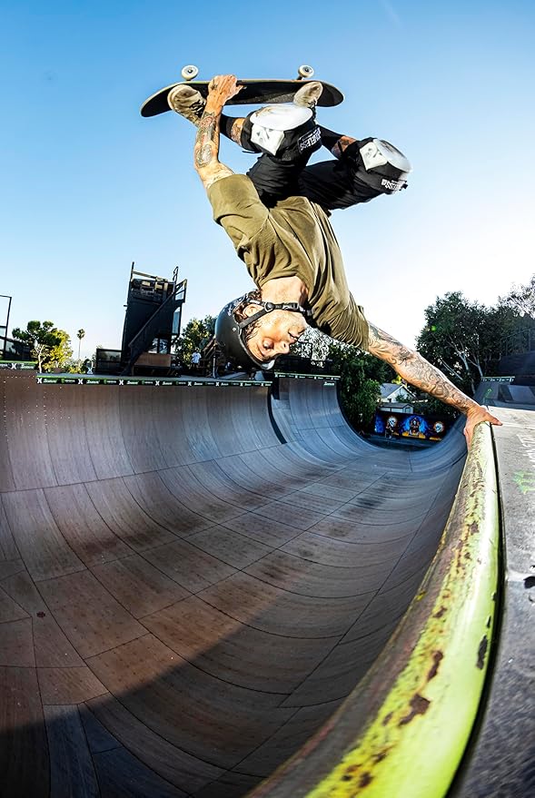 Triple Eight Deep Cover Helmet - Ideal for Skateboarding, Bicycling, BMX, and Roller Skating