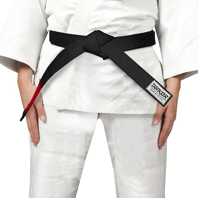 Vintage Series BJJ Belt for Men & Women Brazilian Jiu Jitsu Belt for Jiu Jitsu Gi