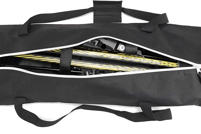 MOOCY Ski Bag for Air Travel, Unpadded Snow Bag Fits Skis Up to 200cm, Carrying Bag for Adults and Children