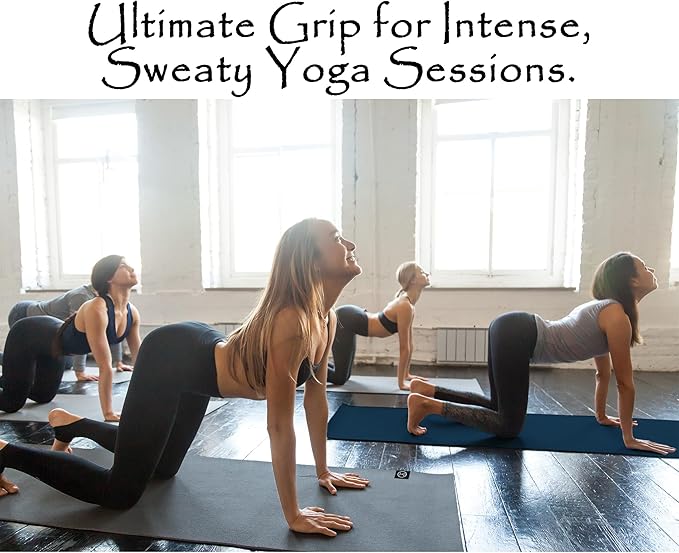 Tatago Hot Yoga Towel Non Slip Grip in 2 Sizes. Premium Yoga Towels for Hot Yoga Non Slip, Hot Pilates Mat Towel or Yoga Mat Towel Thicker, Softer, More Absorbant & Durable!