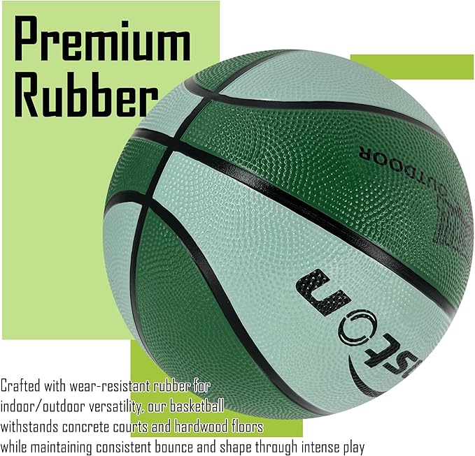 Senston Kids Basketball Balls Size 3/5/7 Basketballs Indoor Outdoor 27.5/29.5 inch Basketball Gifts for Kids/Girls/Boys
