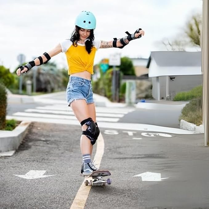 Triple Eight Certified Sweatsaver Helmet for Skateboarding, BMX, Roller Derby, Roller Skating, Inline Skating, Scooter and Bike