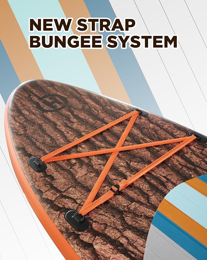 Highpi Inflatable Stand Up Paddle Board for Youth and Adults – Wide Sup with Premium Accessories, Blow Up Paddleboard for Surfing, Fishing, Yoga & More