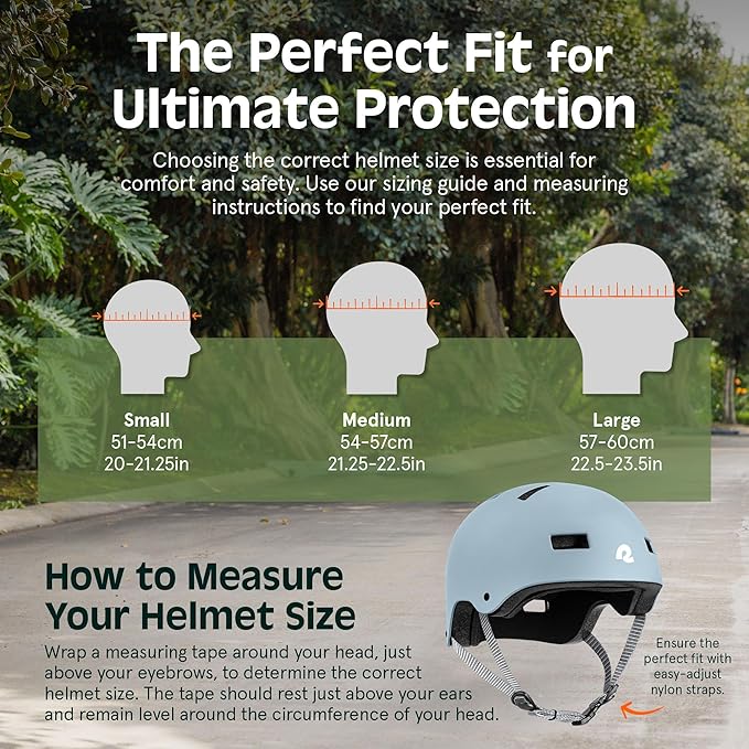 Retrospec Dakota Adult Bike Helmet for Adults - Multi-Sport Protection for BMX, Skating, Scooter, and Skate - Adult Men Skateboard Helmets