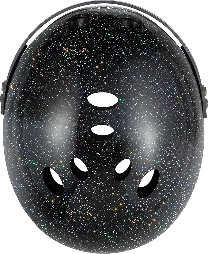 Triple Eight The Certified Sweatsaver Helmet with Visor for Roller Derby, Skateboarding and BMX