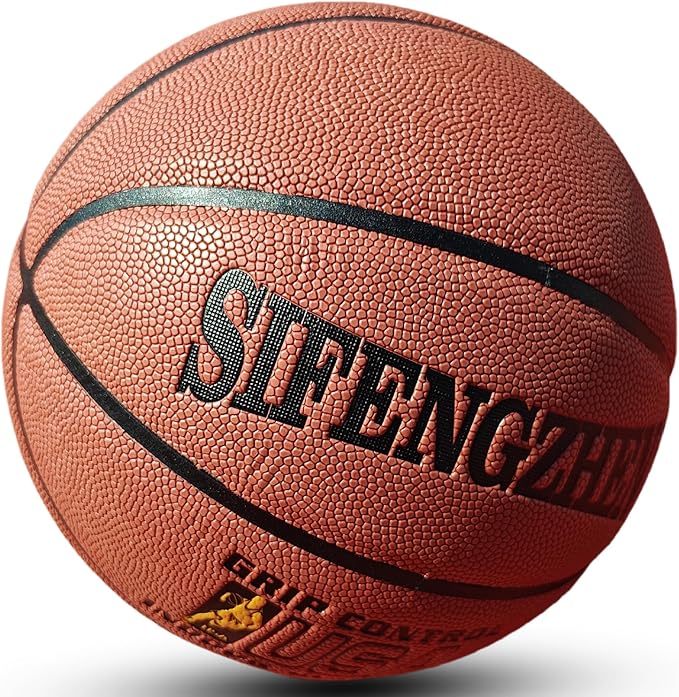 Wave Basketball, Blue and Yellow, Indoor/Outdoor Sports Basketball, Communion Gifts for Boys, Dedicated to 3v3 Matches, Size 7(29.5'')