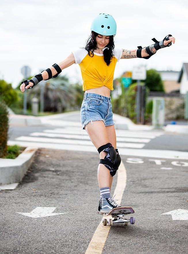 Triple Eight Certified Sweatsaver Helmet for Skateboarding, BMX, Roller Derby, Roller Skating, Inline Skating, Scooter and Bike