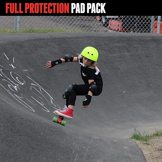 Triple Eight Saver Series Pad Set with Kneesavers, Elbowsavers and Wristsavers, Small