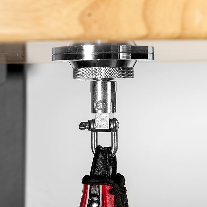 XMark Wall Mounted Speed Bag Platform with Shackle Swivel for MMA and Boxing