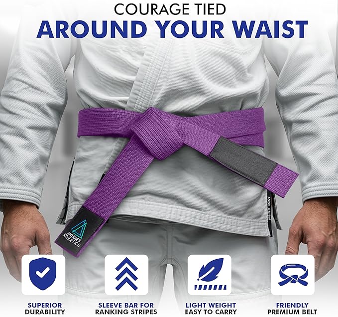 Pearl Weave Series BJJ Belt for Men & Women | Brazilian Jiu Jitsu Belt with Pearl Colors