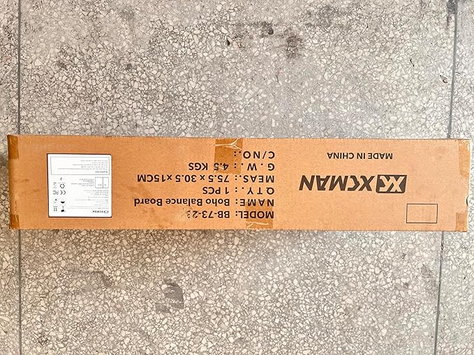 XCMAN Surf Balance Board Trainer with Roller Wooden Exercise Balancing Stability Trainer - Non Slip Surface for Adults Kids|Balance Board for Surfing,Snowboarding,Skateboarding,Hockey,Yoga Training