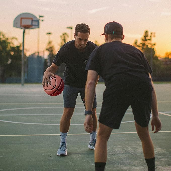 Wave Basketball, Blue and Yellow, Indoor/Outdoor Sports Basketball, Communion Gifts for Boys, Dedicated to 3v3 Matches, Size 7(29.5'')