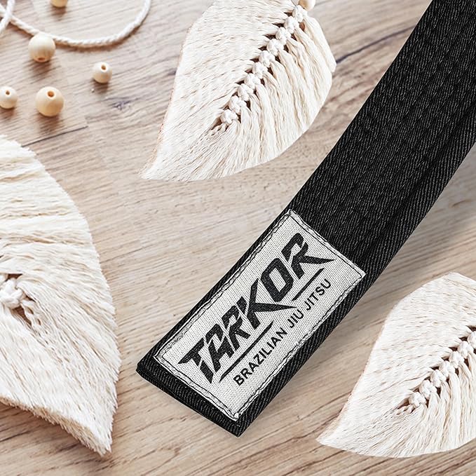 Vintage Series BJJ Belt for Men & Women Brazilian Jiu Jitsu Belt for Jiu Jitsu Gi