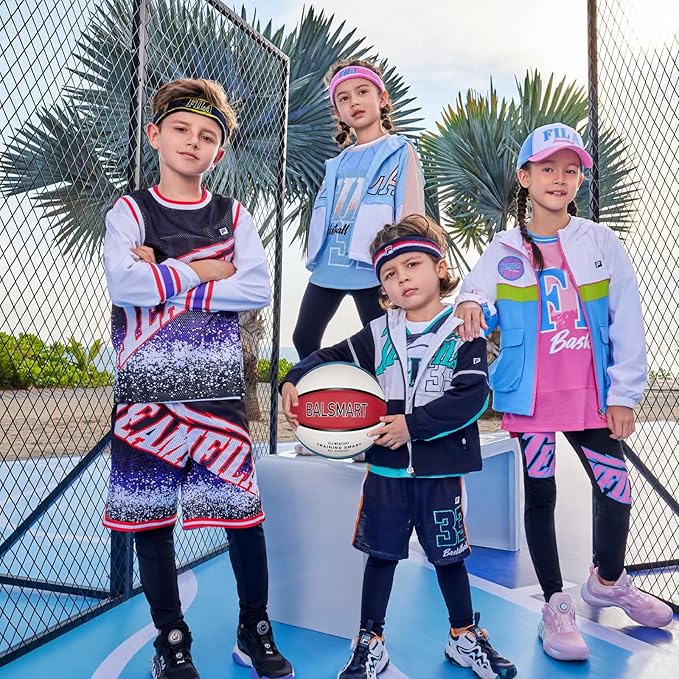 Kids Youth Basketball Size 4/5, 25.5"/27.5" Basketball for Boys and Girls Indoor Outdoor Play