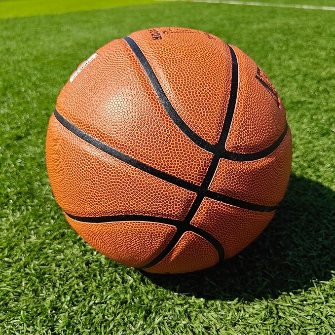 Wave Basketball, Blue and Yellow, Indoor/Outdoor Sports Basketball, Communion Gifts for Boys, Dedicated to 3v3 Matches, Size 7(29.5'')