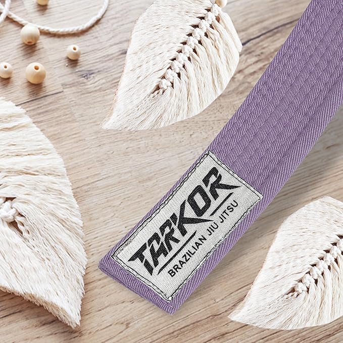 Vintage Series BJJ Belt for Men & Women Brazilian Jiu Jitsu Belt for Jiu Jitsu Gi