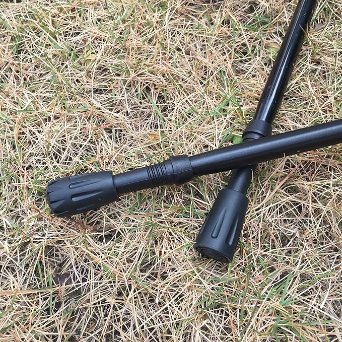 Trekking Pole Accessories Extra Thick and Wear Resisting Rubber Tips Snow Support Mud Support for Hiking Poles for All Common Trekking Poles, Hiking Sticks, Nordic Walking Poles with a Inner Diameter of 11mm/0.43"