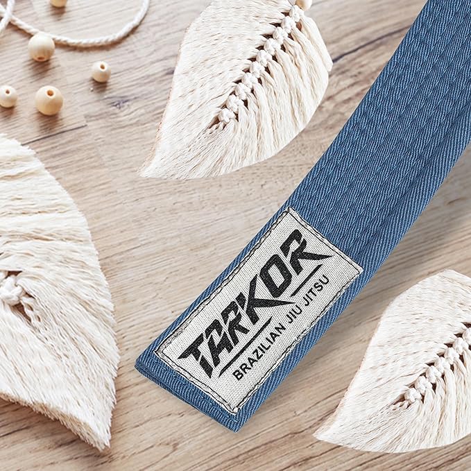 Vintage Series BJJ Belt for Men & Women Brazilian Jiu Jitsu Belt for Jiu Jitsu Gi