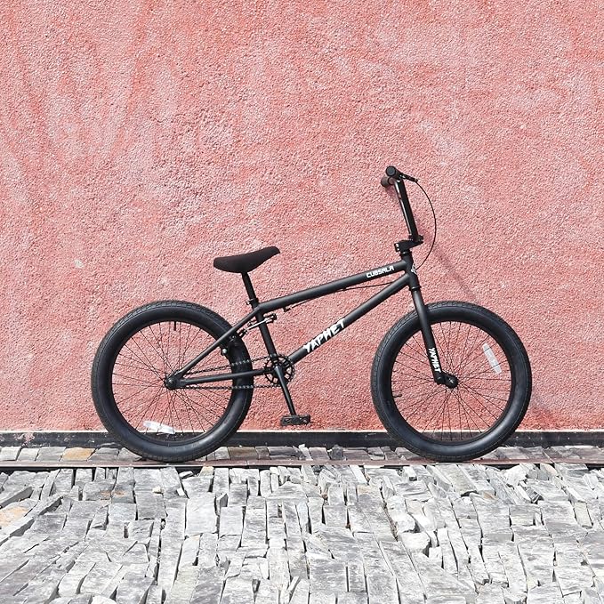 Freestyle BMX Bike, 20 Inch Yaphet Bicycle for Teen Beginner and Adult Riders, Bike with Hi-Ten Steel Frame, Multiple Colors