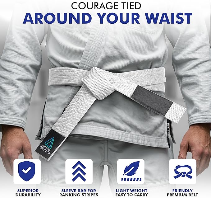 Pearl Weave Series BJJ Belt for Men & Women | Brazilian Jiu Jitsu Belt with Pearl Colors