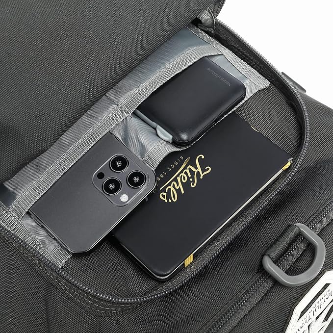 Kalesi Gym Duffle Bag Backpack 4-Way Waterproof with Shoes Compartment for travel Sport Hiking laptop (gray)