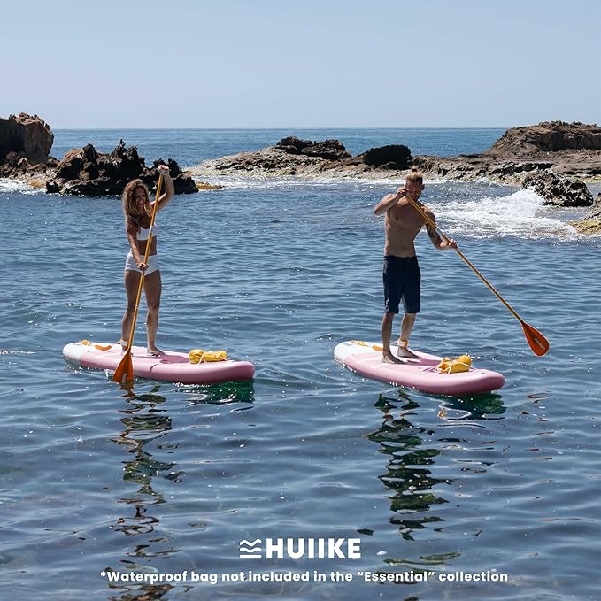 Inflatable Paddle Board for Adults with Accessories Included, Oar, Fins, Pump. Stand Up Paddleboard Great Stability and Resistance. 10’ x 33" x 5.9", Maximum Load 286 lb