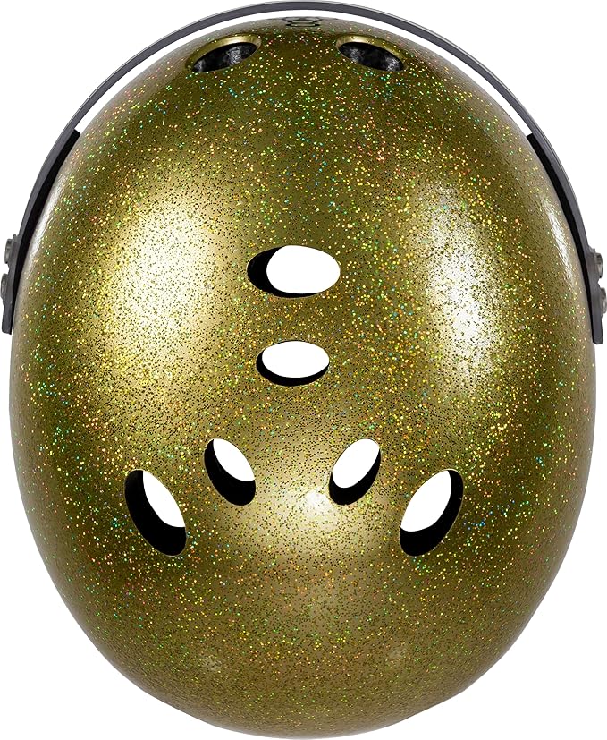 Triple Eight The Certified Sweatsaver Helmet with Visor for Roller Derby, Skateboarding and BMX