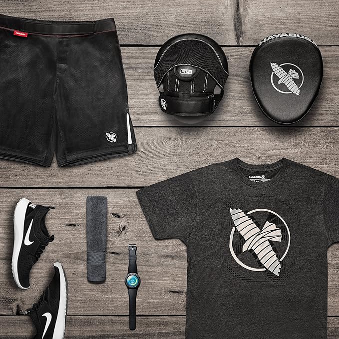 Hayabusa PTS 3 Focus Mitts Pair - Black, Micro