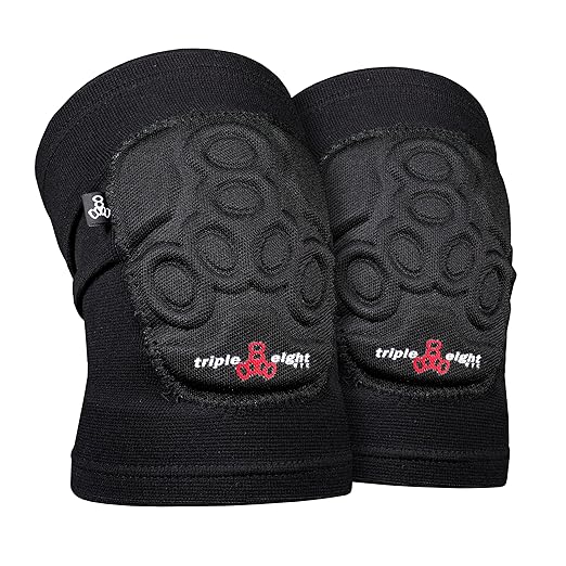 Triple Eight Covert Knee Pads – Ideal for Roller Skating, Biking, BMX, and Skateboarding