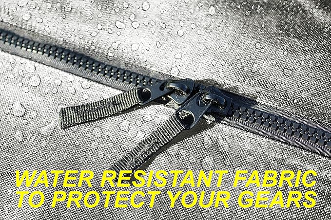 Fitdom 132L 36" Heavy Duty Extra Large Sports Gym Equipment Travel Duffel Bag W/Adjustable Shoulder & Compression Straps. Perfect for Soccer Baseball Basketball Hockey Football Team Coaches & More